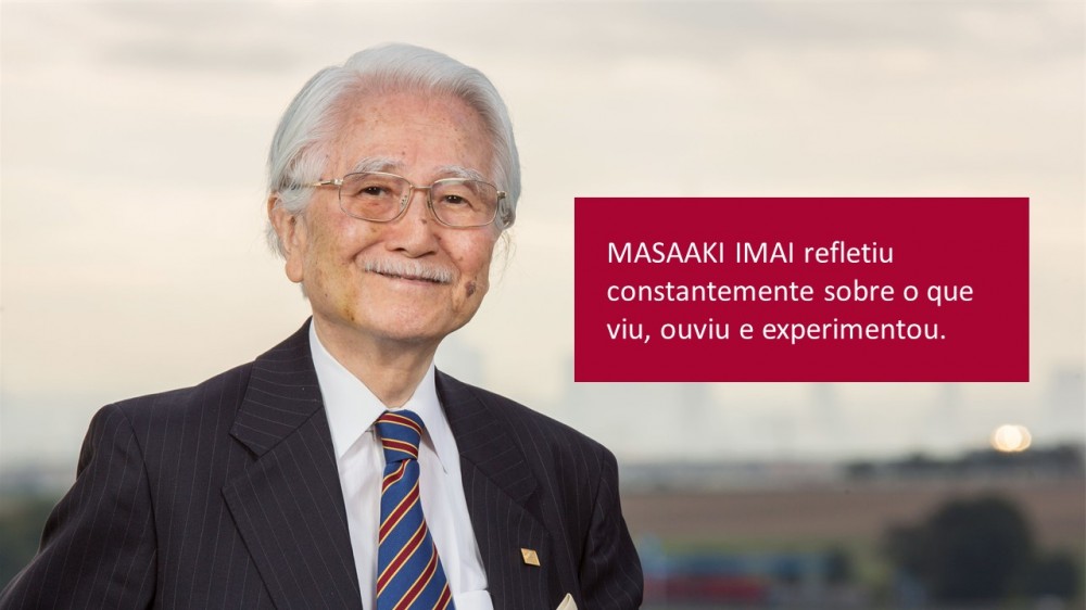  O desenvolvimento histórico dos insights de Masaaki Imai sobre o comportamento organizacional